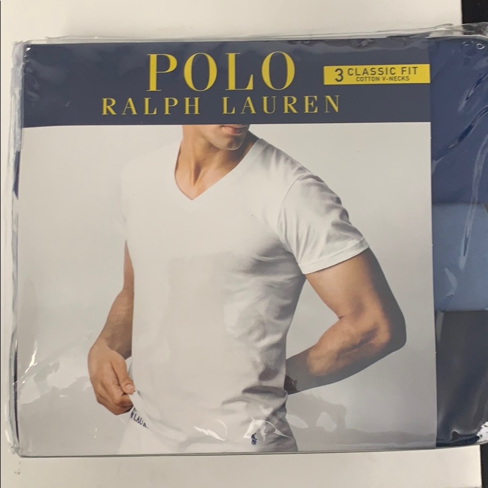 Polo Ralph Lauren Classic fit V-neck T shirts